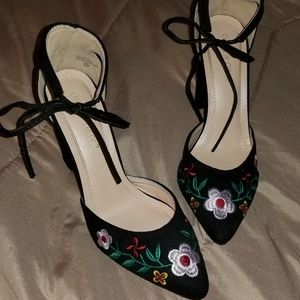 Floral Heels